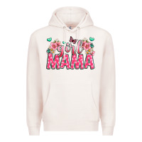 Pale Pink girl mama Premium Hoodie - JahusDesignShop