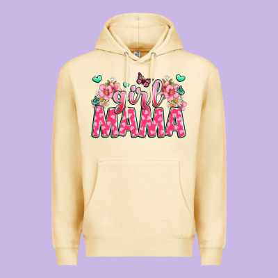 Girl Mama Premium Hoodie Designed By Jahusdesignshop