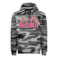 Slate Camo girl mama Premium Hoodie - JahusDesignShop