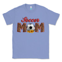 Colony Blue soccer mom with ball and sunflower Classic Tee - Artiststas