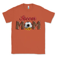 Copper soccer mom with ball and sunflower Classic Tee - Artiststas