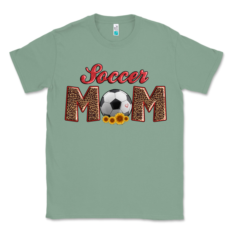 Soccer Mom With Ball And Sunflower Classic Tee by Artiststas | Teevron