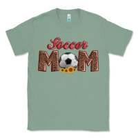 Sage soccer mom with ball and sunflower Classic Tee - Artiststas