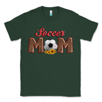 Sports Green soccer mom with ball and sunflower Classic Tee - Artiststas