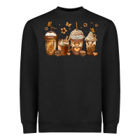 Black melanin afro coffee cups Heavyweight Sweatshirt - Jasminsmagicworld