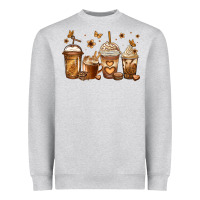 Heather Grey melanin afro coffee cups Heavyweight Sweatshirt - Jasminsmagicworld