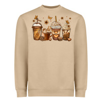 Mushroom melanin afro coffee cups Heavyweight Sweatshirt - Jasminsmagicworld