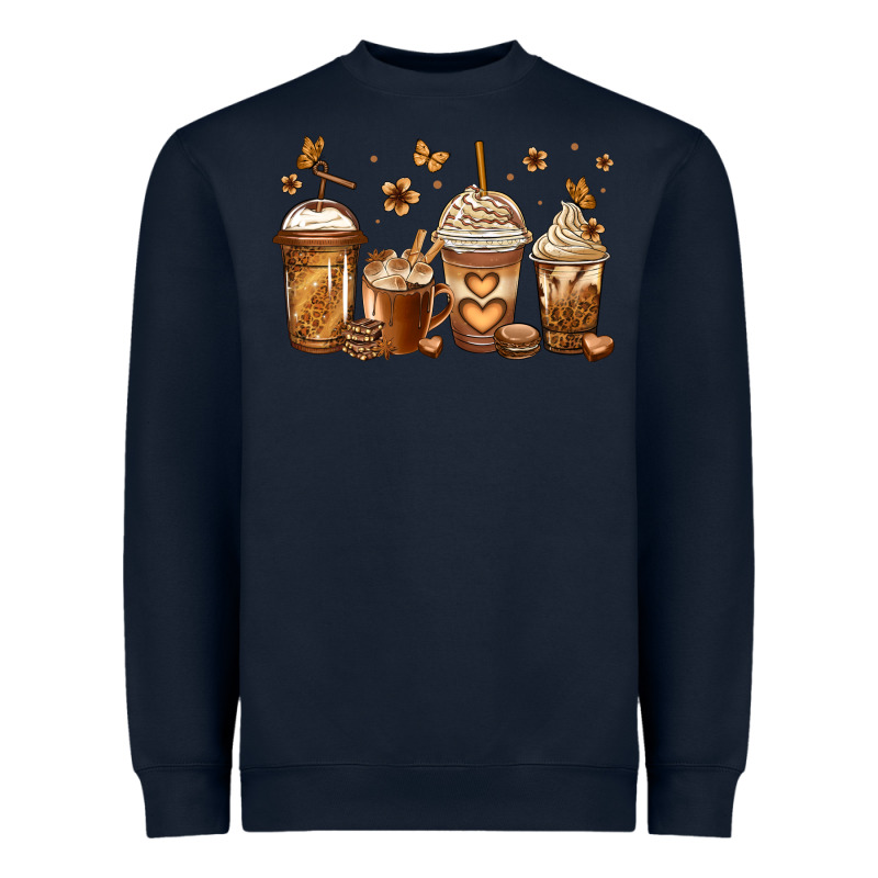 Melanin Afro Coffee Cups Heavyweight Sweatshirt by Jasminsmagicworld | Teevron