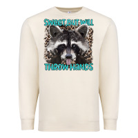 Sandshell sweet but will throw hands Premium Sweatshirt - Artiststas