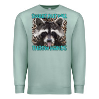 Seafoam sweet but will throw hands Premium Sweatshirt - Artiststas