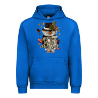 Cobalt walking in a winter wonderland Urban Hoodie - CowGirlArtShop