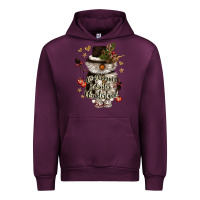Mauve Wine walking in a winter wonderland Urban Hoodie - CowGirlArtShop