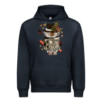Navy walking in a winter wonderland Urban Hoodie - CowGirlArtShop