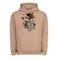 Pigment Burro walking in a winter wonderland Urban Hoodie - CowGirlArtShop