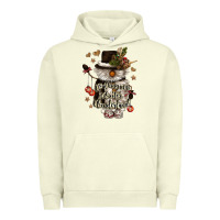 Pigment Pistachio walking in a winter wonderland Urban Hoodie - CowGirlArtShop