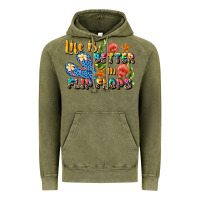 Vintage Olive life is better in flip flops summer Vintage Hoodie - JahusDesignShop