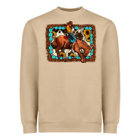 Mushroom rodeo cowboy Heavyweight Sweatshirt - JahusDesignShop