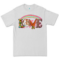 Dove Grey easter bunny love Premium Tee - RanaPortraitStore