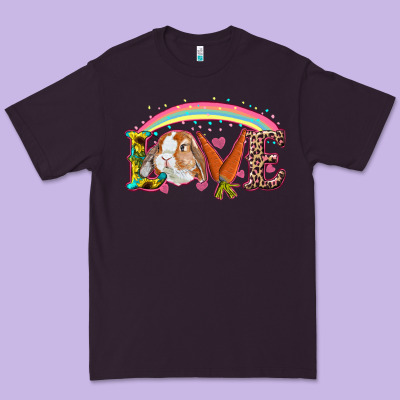 Easter Bunny Love Premium Tee Designed By Ranaportraitstore
