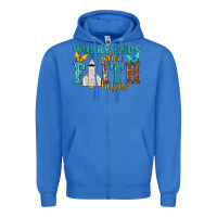 True Royal worry ends when faith begins Zipper Hoodie - NancyCooperArtShop