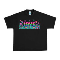 Black lgbt love with hearts and stars Urban Heavy Tee - AdoDesignShop
