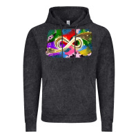 Vintage Black infinity symbol autism Vintage Hoodie - JahusDesignShop