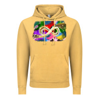 Vintage Mustard infinity symbol autism Vintage Hoodie - JahusDesignShop