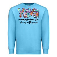 Ocean Blue yaya Premium Sweatshirt - Artiststas