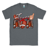 Charcoal Heather team mom Classic Tee - CowhideDigitalArt