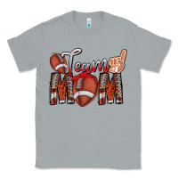 Heather Grey team mom Classic Tee - CowhideDigitalArt