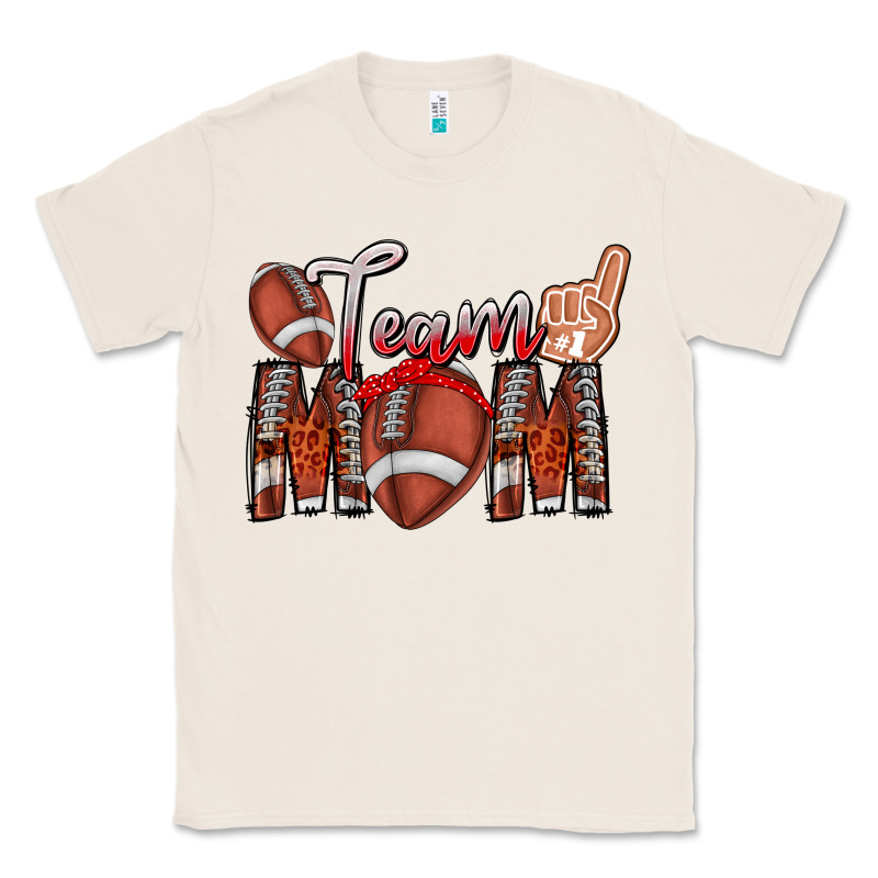 Team Mom Classic Tee by CowhideDigitalArt | Teevron
