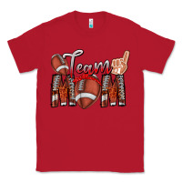 Red team mom Classic Tee - CowhideDigitalArt