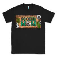 Black soccer mom with ball and cactus and serape licanse plate Classic Tee - Artiststas