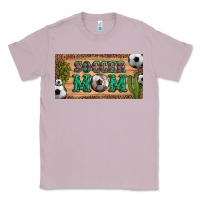 Soccer Mom With Ball And Cactus And Serape Licanse Plate Classic Tee | Teevron