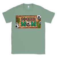 Sage soccer mom with ball and cactus and serape licanse plate Classic Tee - Artiststas
