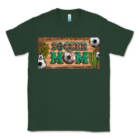 Sports Green soccer mom with ball and cactus and serape licanse plate Classic Tee - Artiststas