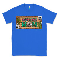 True Royal soccer mom with ball and cactus and serape licanse plate Classic Tee - Artiststas
