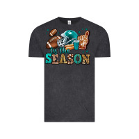 Vintage Black tis the season american football Vintage Tee - Jasminsmagicworld