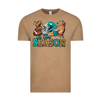 Vintage Coffee tis the season american football Vintage Tee - Jasminsmagicworld