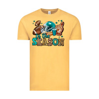 Vintage Mustard tis the season american football Vintage Tee - Jasminsmagicworld