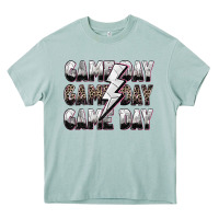 Arona game day game day volleyball lightning bolt Heavy Core Tee - Zillion Design Studio