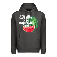 Charcoal Heather Watermelon Crawl Premium Hoodie - Bettercallsaul