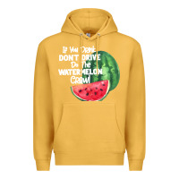 Mustard Watermelon Crawl Premium Hoodie - Bettercallsaul