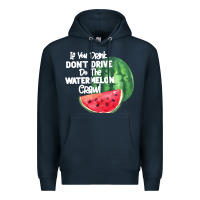Navy Watermelon Crawl Premium Hoodie - Bettercallsaul