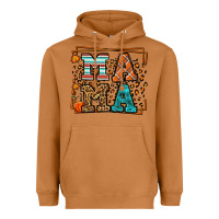 Fall Autumn Leopard Mama Heavyweight Hoodie | Teevron