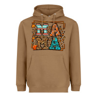 Toasted Coconut Fall Autumn Leopard Mama Heavyweight Hoodie - LillyAllenDesigns
