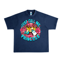Navy just call me princess Urban Heavy Tee - AdoDesignShop
