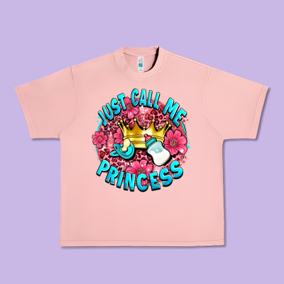 Just Call Me Princess Urban Heavy Tee Designed By Adodesignshop