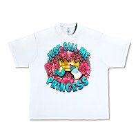 White just call me princess Urban Heavy Tee - AdoDesignShop