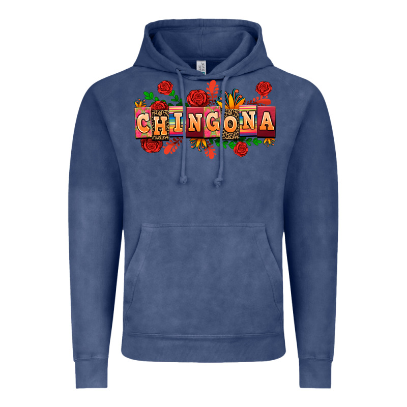 Chingona Vintage Hoodie by AdoDesignShop | Teevron